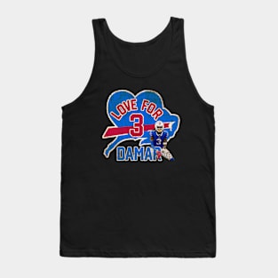 Love for 3 damar Tank Top